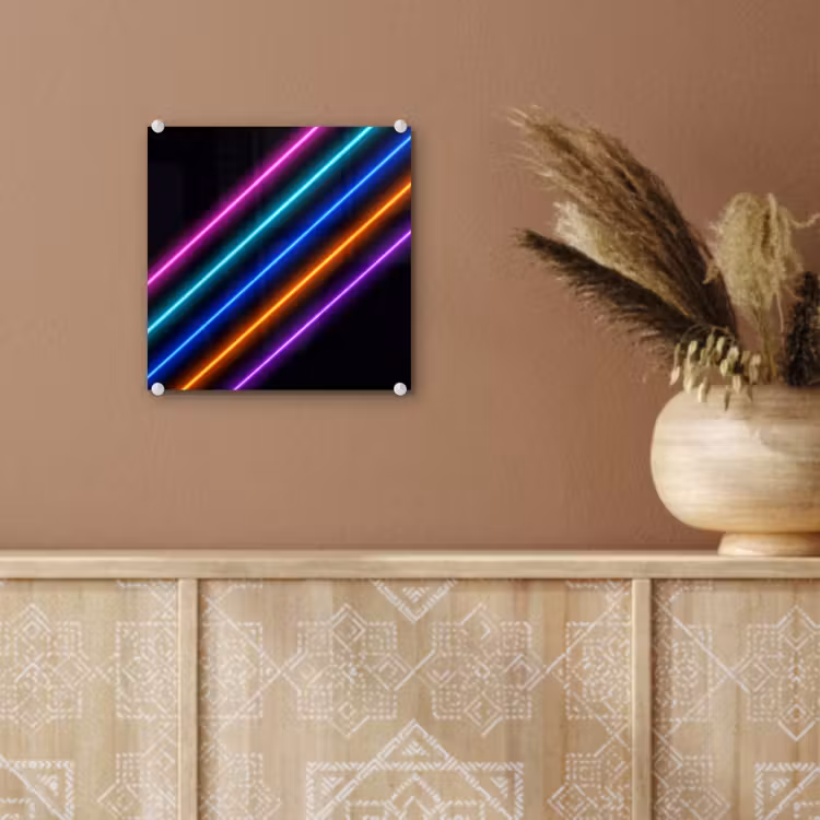 Glas schilderij - Esthetiek - Retro - Neon — 6