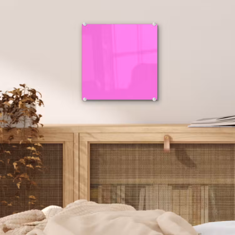 Glas schilderij - Bright - Orchid - Roze — 5