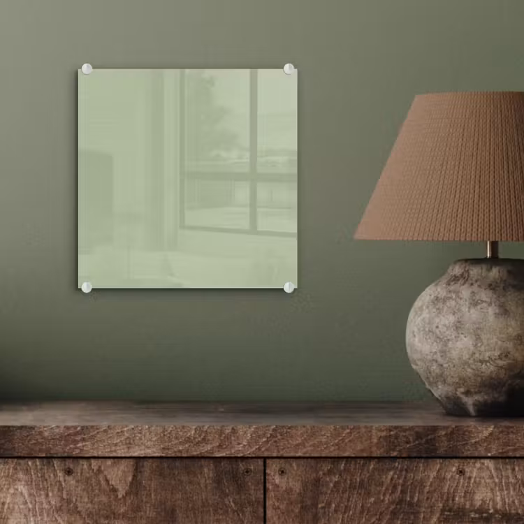 Glas schilderij - Spring - Sprint - Groen — 4
