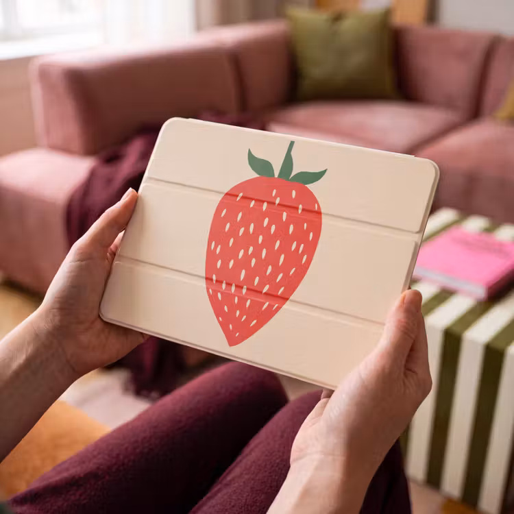 iPad hoes - Aardbei - Rood - Modern - Boho — 3