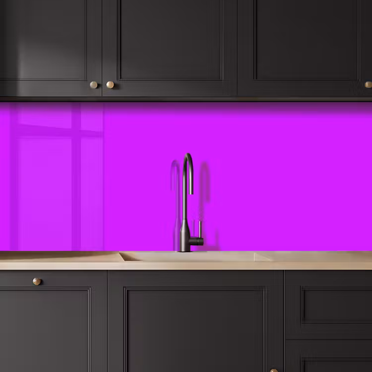 Keuken achterwand - Neon - Orchid - Paars — 6