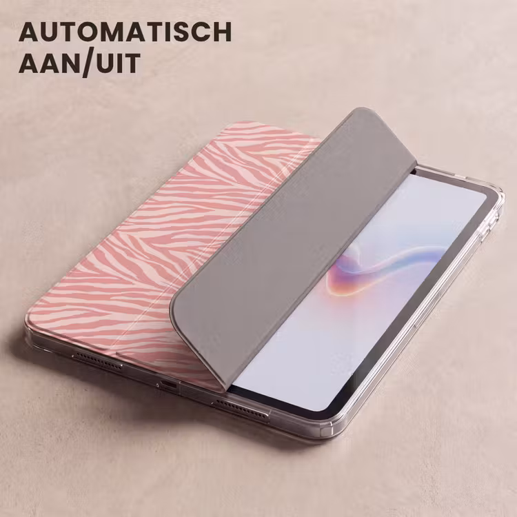 iPad hoes - Zebra - Print - Roze — 4