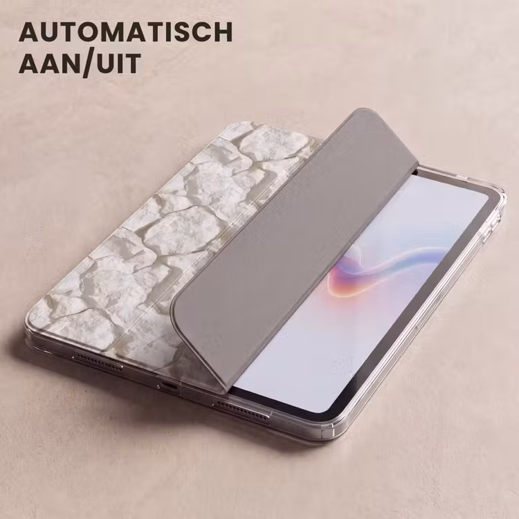 iPad hoes - Structuur - Rots - Wit — 4