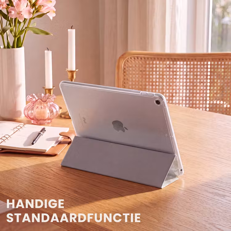 iPad hoes - Parelmoerglans - Wit - Schelp — 5