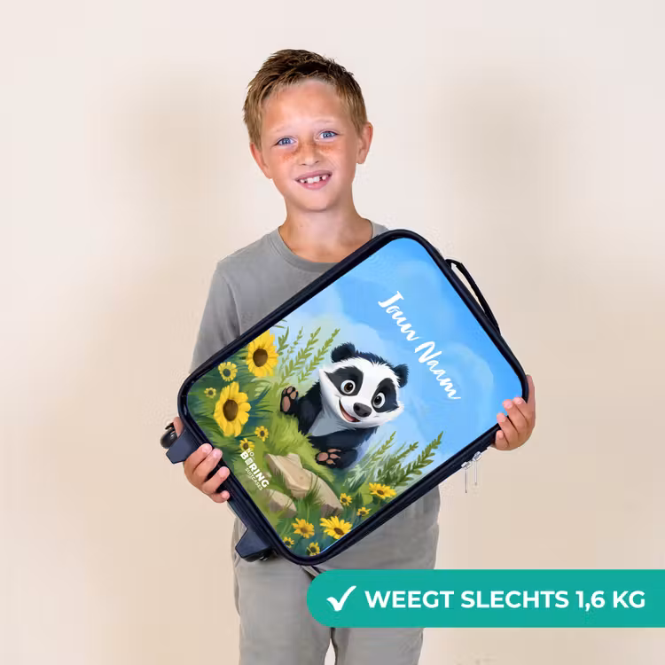 Kinderkoffers met naam - Willem wasbeer — 3