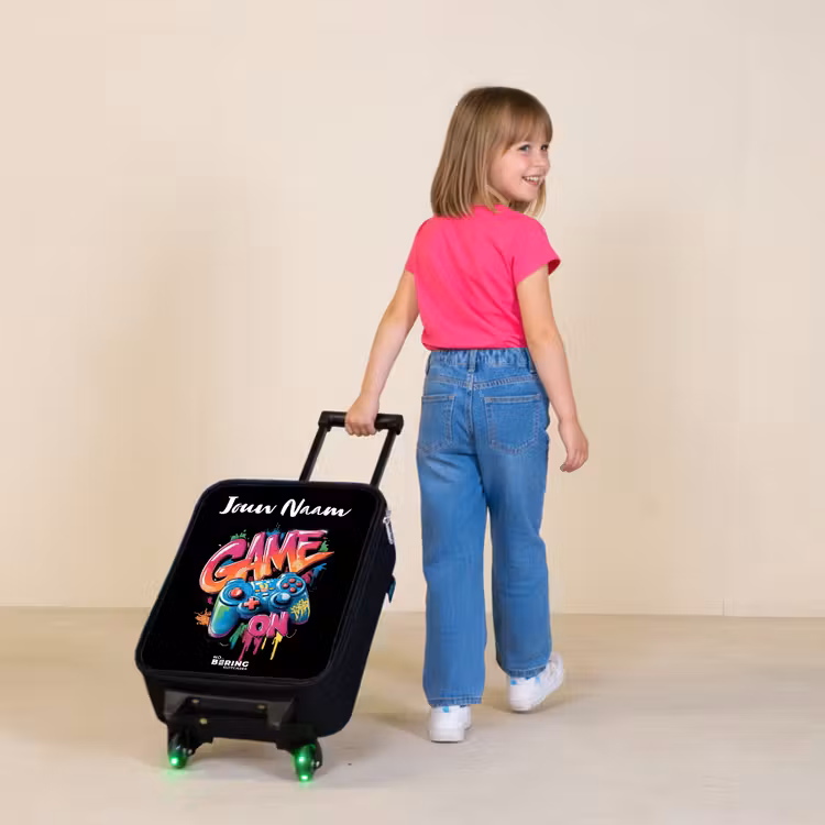 Kinderkoffers met naam - Controller - Game - Graffiti - Tekst — 2