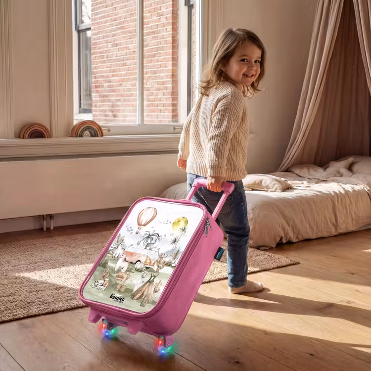 Kinderkoffer - Roze - Alpaca avontuur — 3