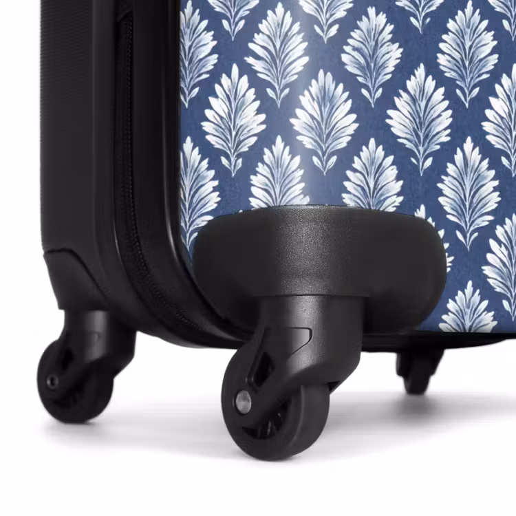 Koffer - Barok patroon blauw — 6