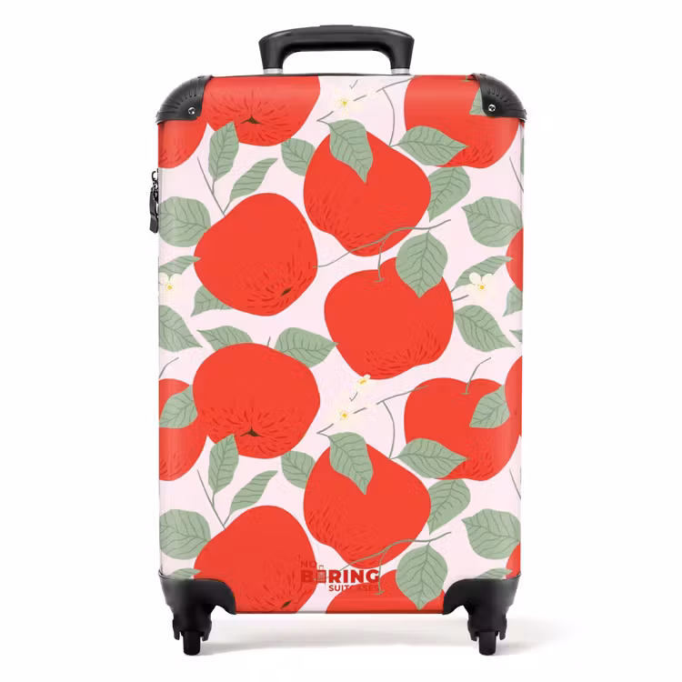 Koffer - Pastel fruit - Appels — 1
