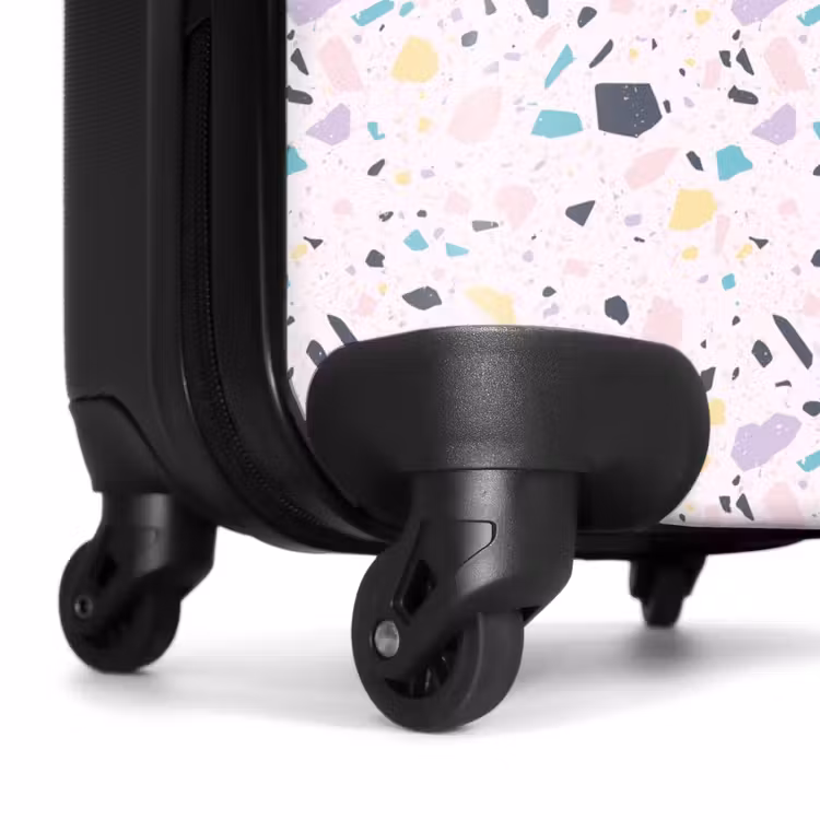 Koffer - Terrazzo patroon roze confetti — 6