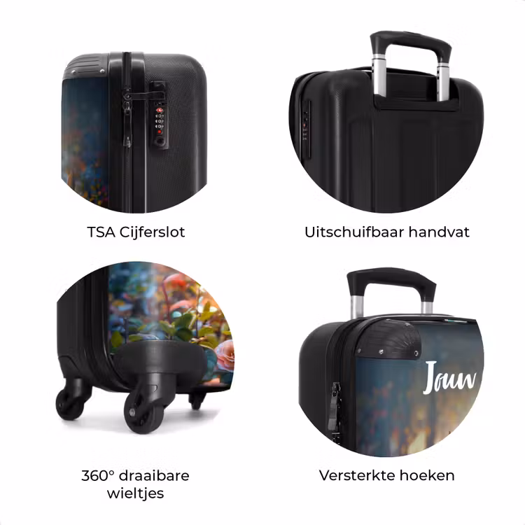 Koffer met naam - Bo bloemengewei — 7