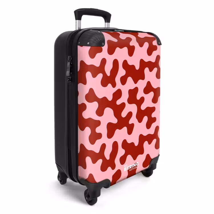 Koffer - Modern - Abstract - Rood — 4