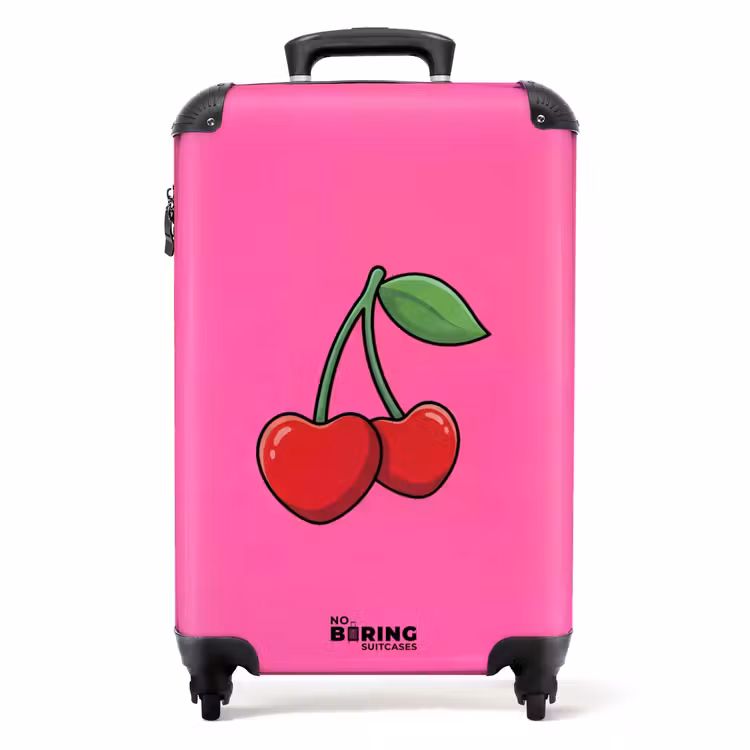 Koffer - Kers - Roze - Fruit — 1