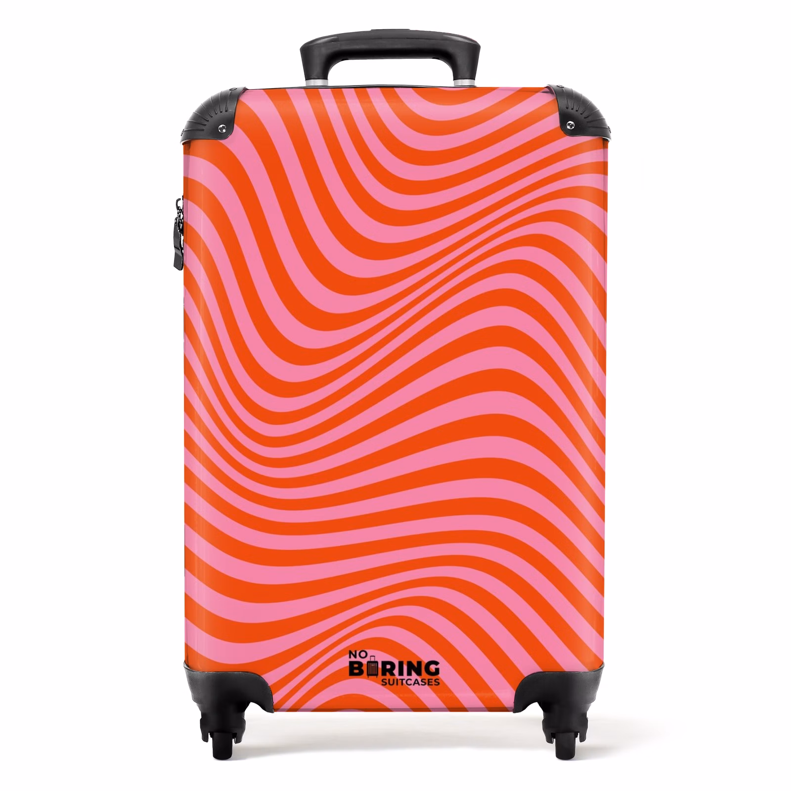 Koffer - Waves - Rood/Roze — 1