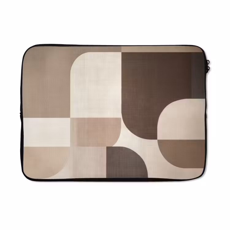 Laptophoes - Geometrisch - Geweven structuur - Modern — 5