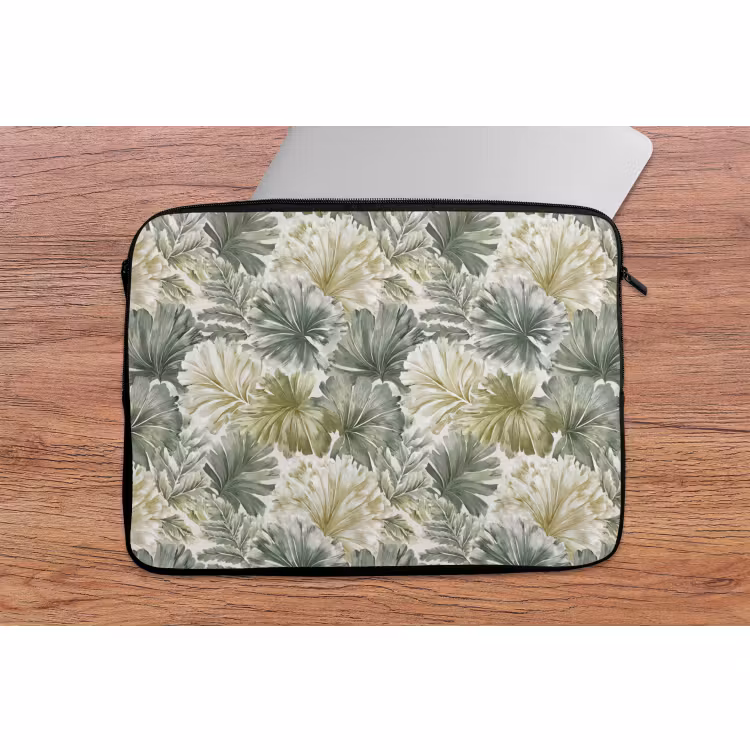Laptophoes - Bladeren - Botanisch - Groen — 2