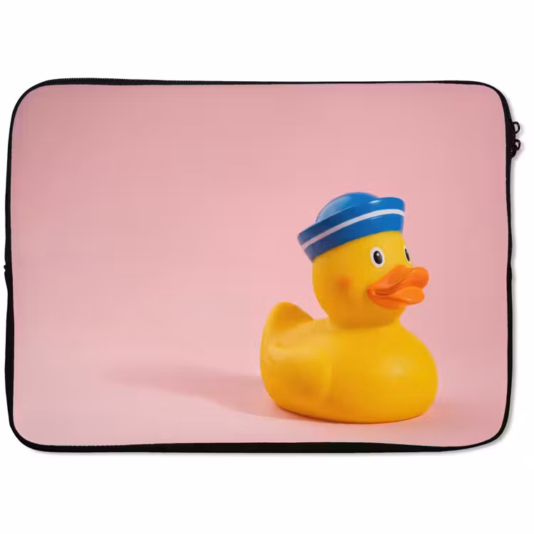 Laptophoes - Matroos - Eend - Roze — 1