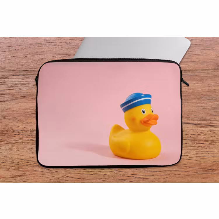 Laptophoes - Matroos - Eend - Roze — 2