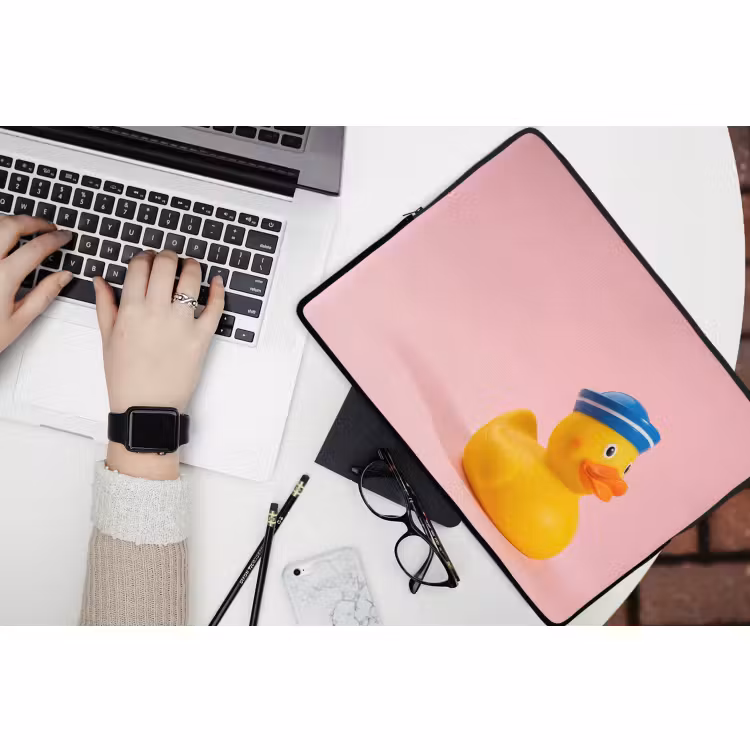 Laptophoes - Matroos - Eend - Roze — 3