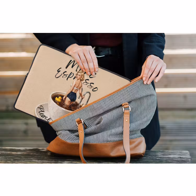 Laptophoes - More espresso - Koffie - Eend — 4