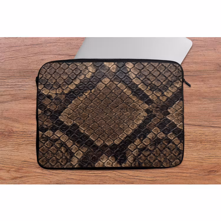 Laptophoes - Python - Schubben - Brons — 2