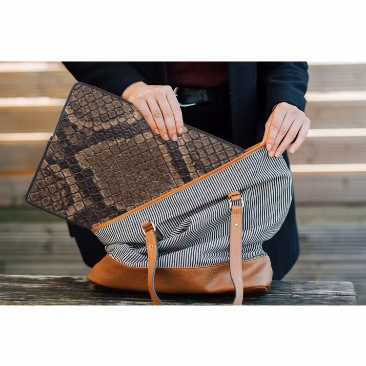 Laptophoes - Python - Schubben - Brons — 4