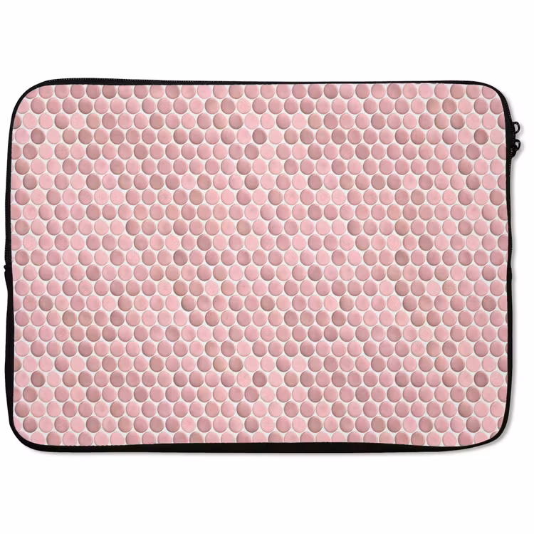 Laptophoes - Penny - Mozaïek - Lichtroze — 1