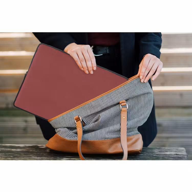 Laptophoes - Barn - Antique - Rood — 4