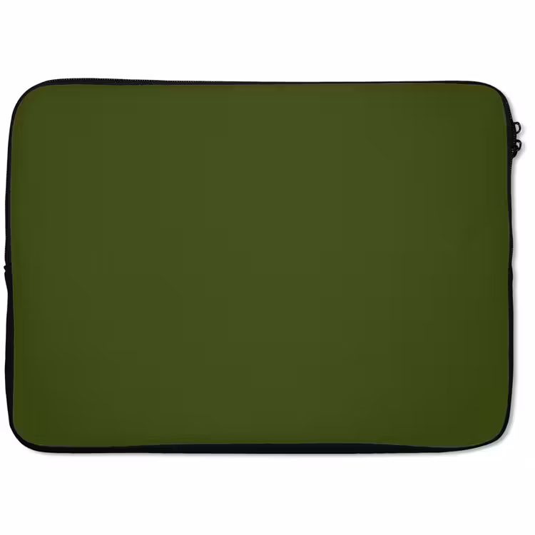 Laptophoes - Olive - Drab - Groen — 1