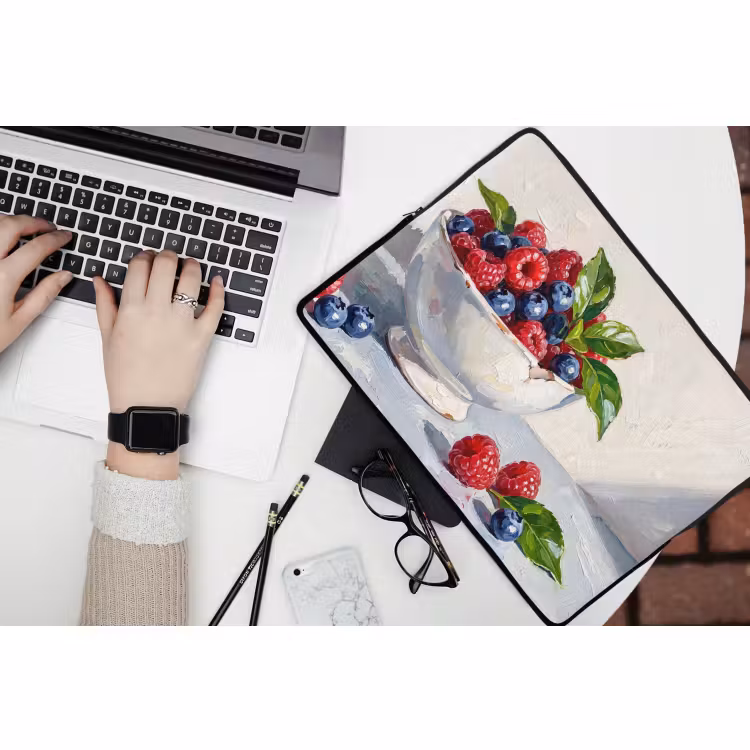 Laptophoes - Bessen - Kom - Eten — 3