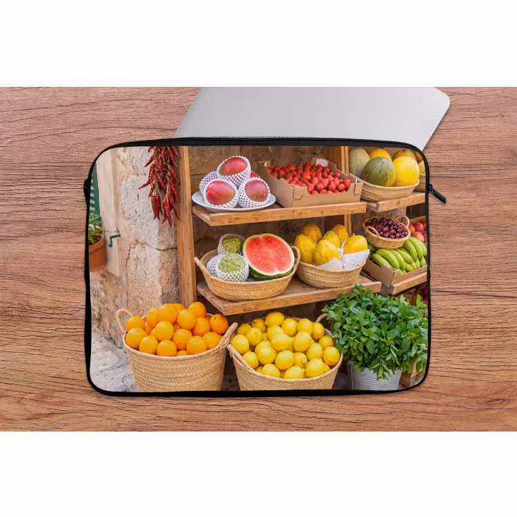 Laptophoes - Fruit - Markt - Vers — 2