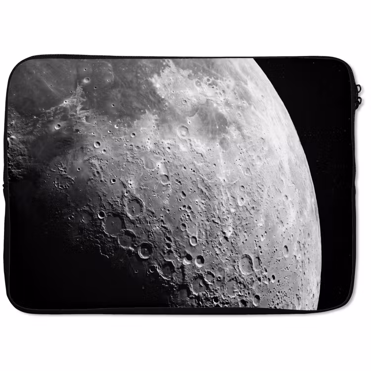 Laptophoes - Maan - Kraters - Ruimte — 1