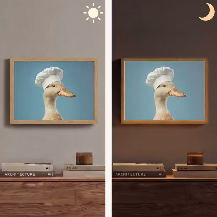Lightbox - Wandlamp - Eend - Koksmuts - Cute - Vogel — 6