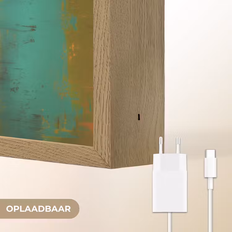 Lightbox - Wandlamp - Dansen - Vrouwen - Verfstructuur — 7