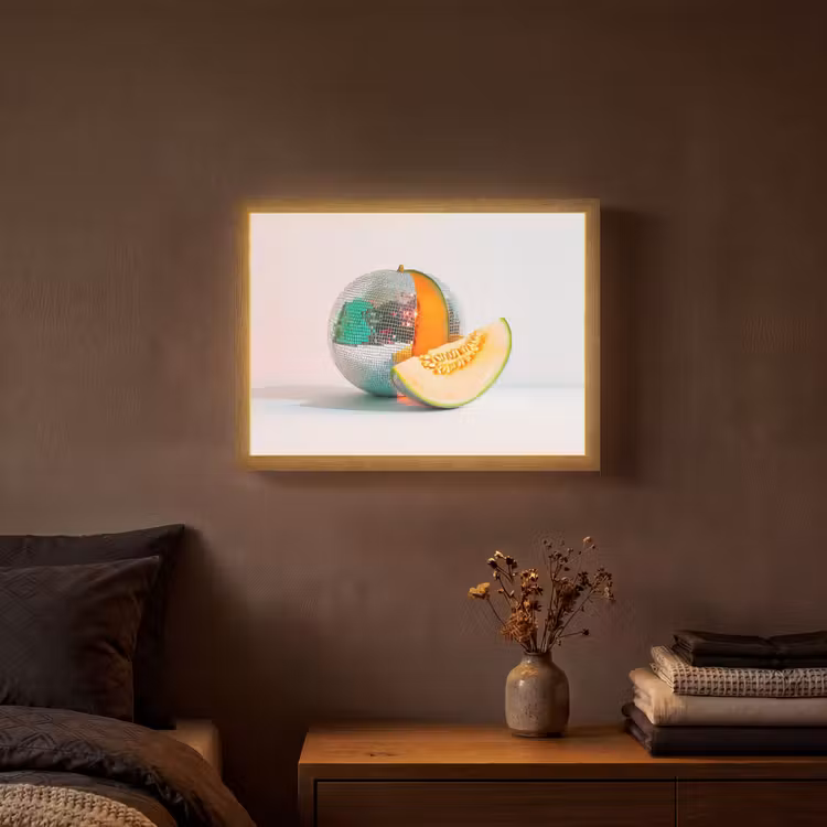 Lightbox - Wandlamp - Disco - Discobal - Meloen - Pastel — 3