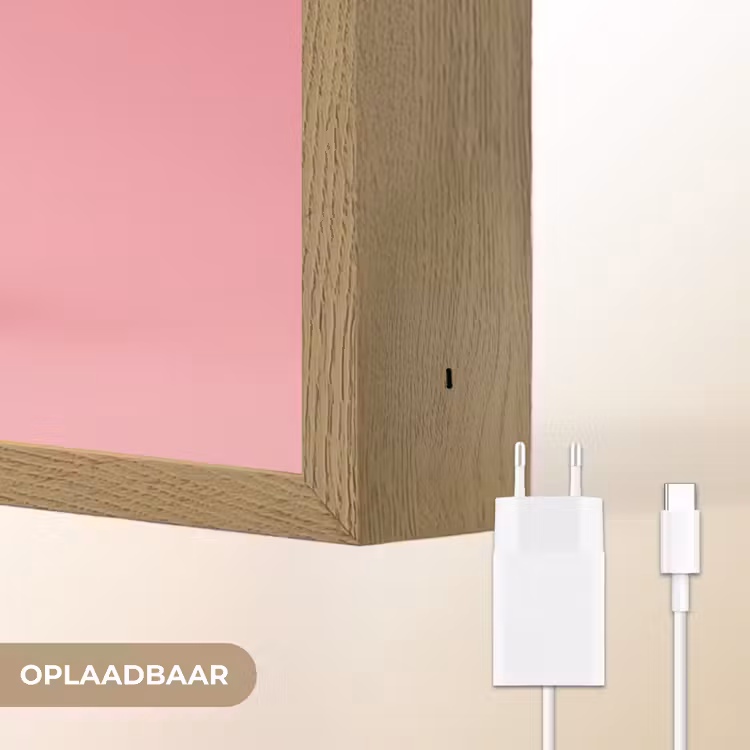 Lightbox - Wandlamp - Golfballen - Roze - Drie — 7