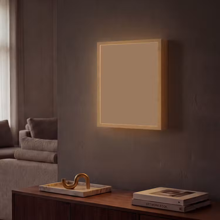 Lightbox - Wandlamp - Soft - Walnut - Bruin — 2
