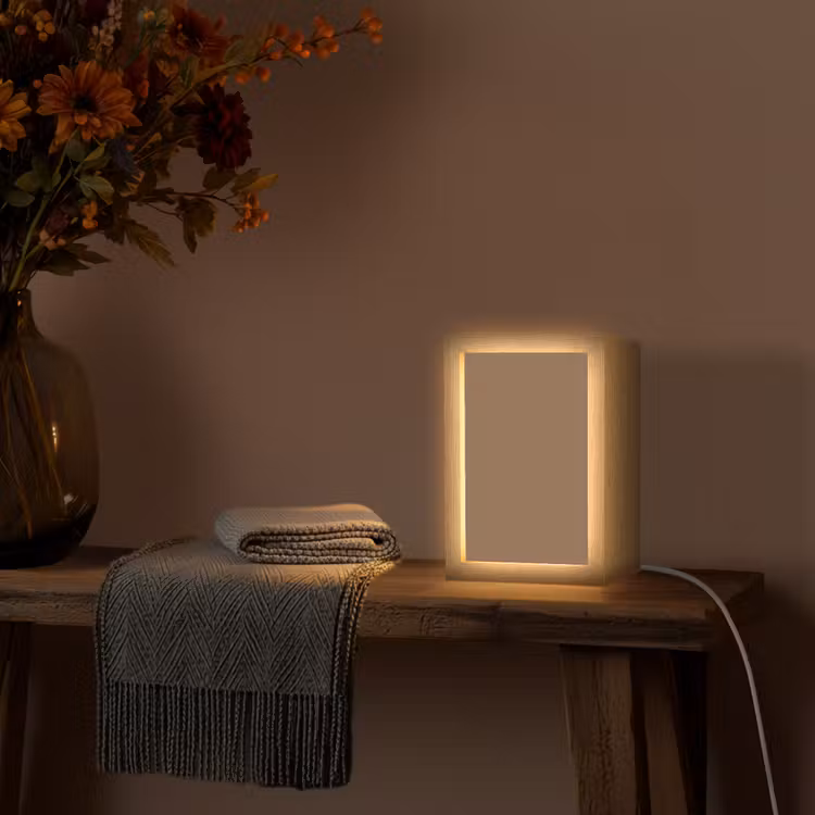 Lightbox - Wandlamp - Soft - Walnut - Bruin — 3