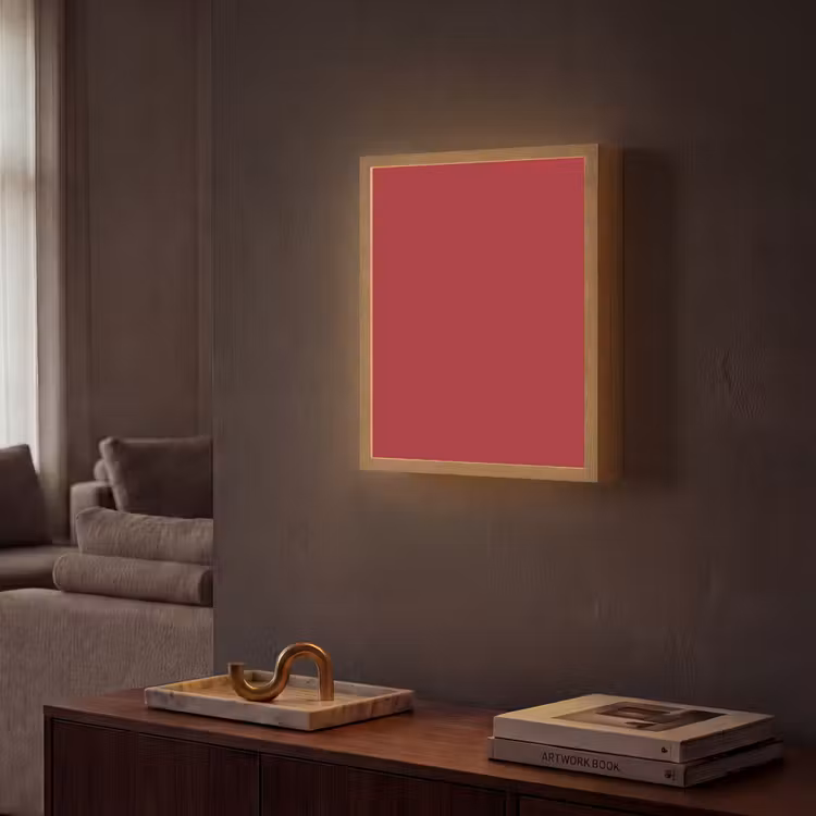 Lightbox - Wandlamp - Burgundy - Wine - Rood — 2