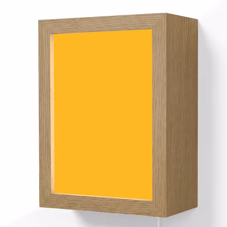 Lightbox - Wandlamp - Vivid - Amber - Geel — 1