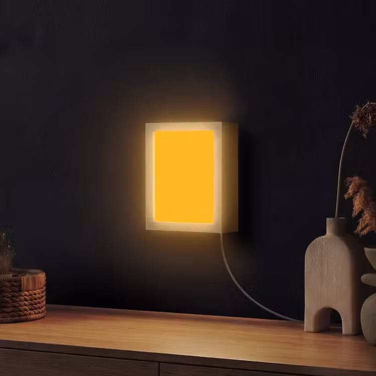 Lightbox - Wandlamp - Vivid - Amber - Geel — 2