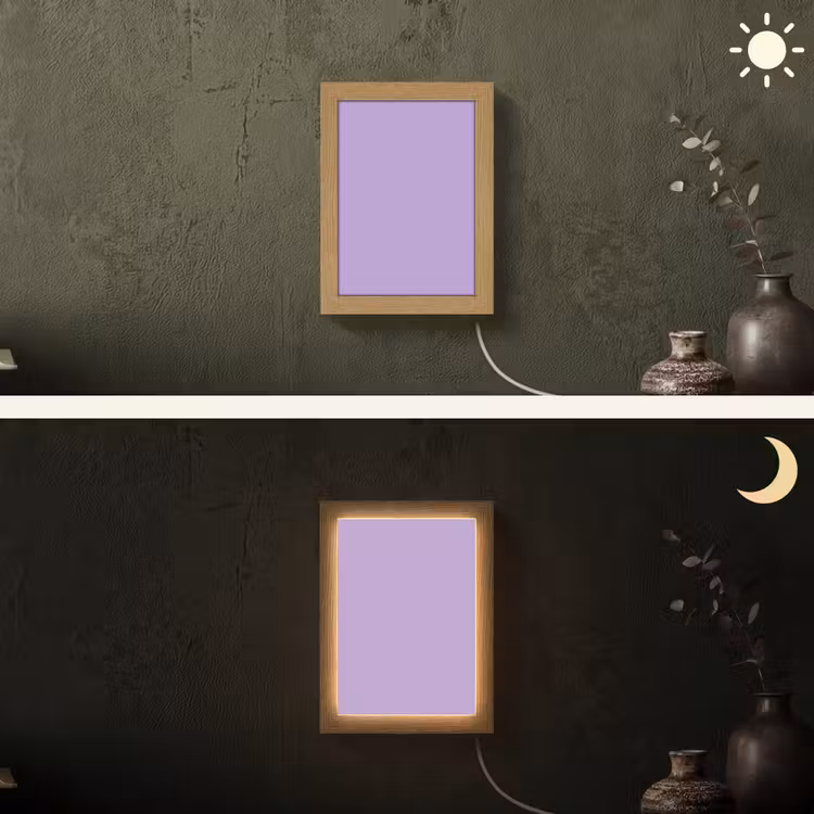 Lightbox - Wandlamp - Soft - Lavender - Paars — 5