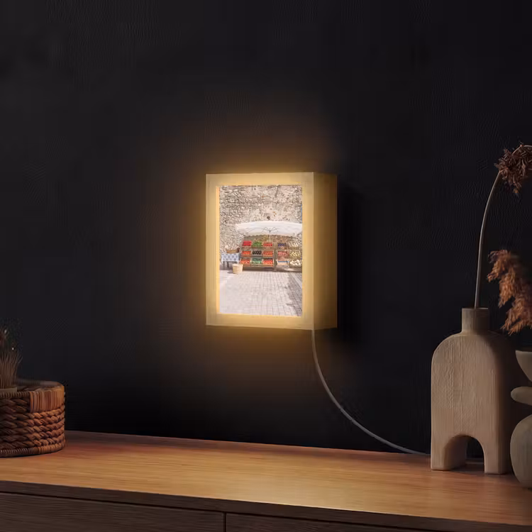 Lightbox - Wandlamp - Eten - Markt - Vers — 2