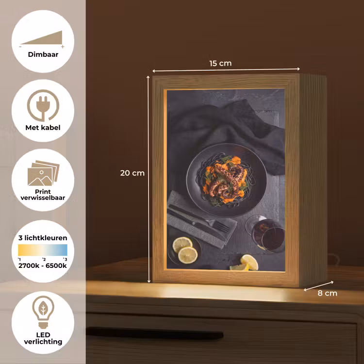 Lightbox - Wandlamp - Eten - Octopus - Modern — 8