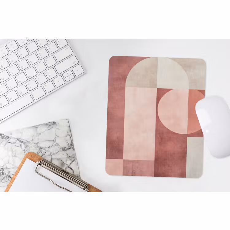 Muismat - Figuren - Abstract - Roze — 4