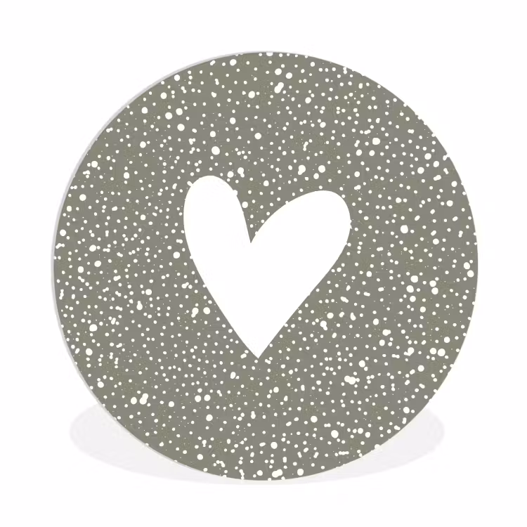 Muurcirkel - Hart - Design - Liefde — 1