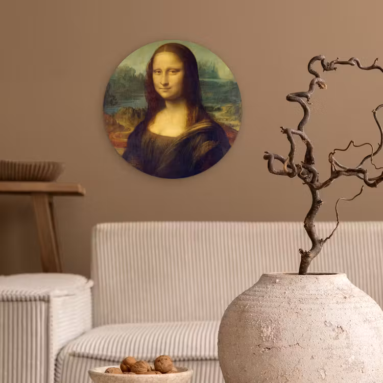 Muurcirkel - Mona Lisa - Leonardo da Vinci — 2