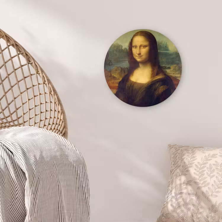Muurcirkel - Mona Lisa - Leonardo da Vinci — 5
