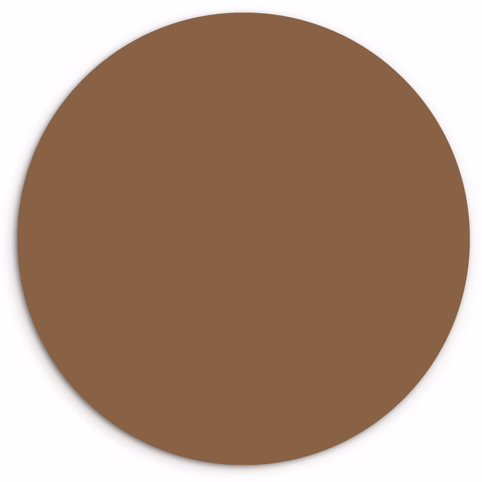 Muurcirkel - Soft - Walnut - Bruin — 1