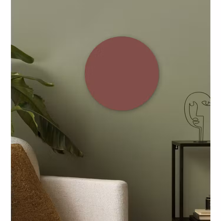 Muurcirkel - Muted - Raisin - Rood — 3